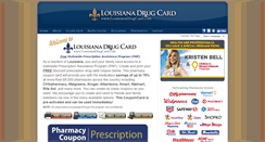 Desktop Screenshot of louisianadrugcard.com